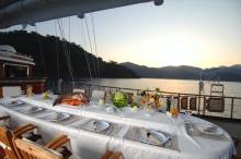 abends an Deck