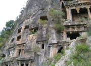 fethiyede kral mezarları