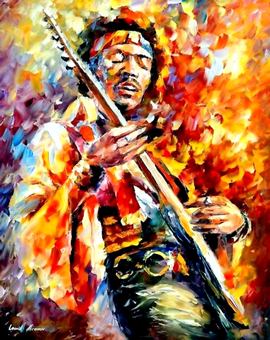 Leonard Afremov - Jimi Hendrix Portresi